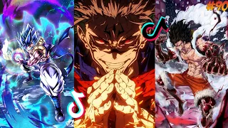 Anime Edit🍷Badass Anime🗿 Moments Tiktok compilation PART 90 in [4K]