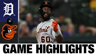 Tigers vs. Orioles Game Highlights (9/19/22) | MLB Highlights