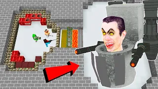 🇺🇦 АРМІЯ 1000 ДЖИМЕН СКІБІДІ ТУАЛЕТ ПРОТИ НУБА І ПРО В МАЙНКРАФТ! GMAN SKIBIDI TOILET MINECRAFT