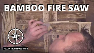 Friction Fire Tips & Tricks in 4 Minutes! The Bamboo Fire Saw.