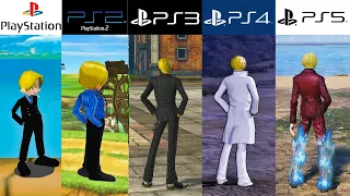 Evolution of Sanji in Playstation (2001-2024) 4K 60fps