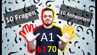 Разговорный немецкий язык, урок 7 (61-70). 10 вопросов - 10 ответов