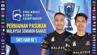 [Bahasa MY] PMGC 2021 Liga Timur | Super Weekend 3 Hari ke 1 | PUBG MOBILE Global Championship