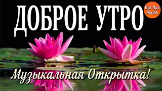 Доброе Утро! Пусть Счастье Вас Разбудит! Красивая Музыкальная Открытка с Добрым Утром! Всё Про Жизнь