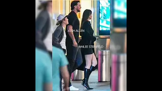 #Hailee Steinfeld & #bills QB Josh #Allen spotted color-twinning outfits on date in Manhattan♥️💙