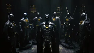 Batman suits (Michael Keaton) | THE FLASH [4k, HDR]