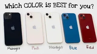 Apple IPhone 13 All Colors Unboxing & Hands On Comparison : IOS 15 : Apple A15 Bionic : #shani