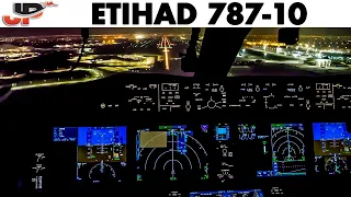 Etihad Boeing 787-10 "Greenliner" Echo Flight into Abu Dhabi