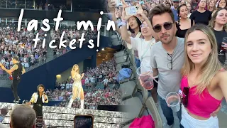 we got last minute taylor swift tickets + sam visits seattle!