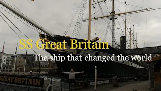 SS Great Britain , Visiting Isambard kingdom brunel's great ship in Bristol