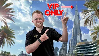 I went to the TOP of the BURJ KHALIFA | VIP experience..