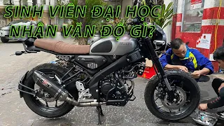 Đại Sứ Đại Học Nhân Văn MUA YAMAHA XSR155 Độ Luôn QUÁ NGẦU. Khám Phá Chỗ Mới Bán XSR155 TẠI HÀ NỘI