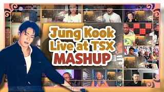 Jung Kook Live at TSX, Times Square Reaction Mashup