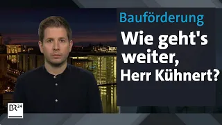 Kevin Kühnert zur Bauförderung: "Wir werden uns ranhalten" | Kontrovers | BR24