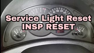 🚗 Vauxhall Opel Corsa C Service Light Reset / insp reset