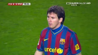 Messi Toying with Real Madrid (Home) 2009-10 English Commentary HD 1080i