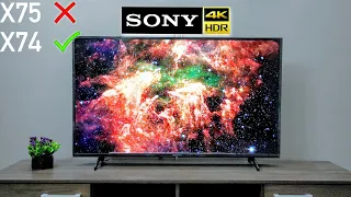 Sony X74 New 4K HDR TV Unboxing & Usage Review