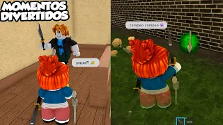 MURDER MISTERY siendo Noob MINI PELOTOCINA (MOMENTOS DIVERTIDOS) Mini Plushie Bacon Roblox