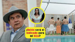 Suegro pone a prueba a sus tres yernos para saber quién se queda con la fortuna de su hija.