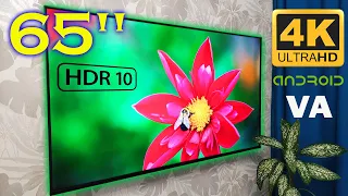 ДАЖЕ НЕ СОМНЕВАЙСЯ! 4K 65" ANDROID 9! HDR 10! iFFALCON 65K61 ОГОНЬ! ПОДРОБНЫЙ ОБЗОР!