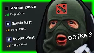 When RUSSIANS Play DOTA 2 In EUROPE