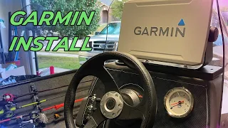 2023 Bass Tracker Classic xl GARMIN INSTALL #howto #fishing #garmin