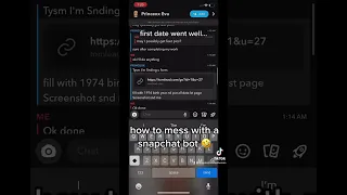 how to make snapchat bots mad 🤣