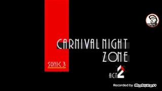 Sonic the Hedgehog 3 - How to get past Carnival Night Act 2 Cylinder Barrel Guide Tourial