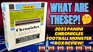 *ARE THESE WORTH OPENING FOR $40?🤑 2023 CHRONICLES FOOTBALL MONSTER BOX REVIEW!🏈