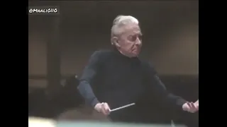 Herbert von Karajan, From Last Rehearsal, Vienna Philharmonic, New York, 1989