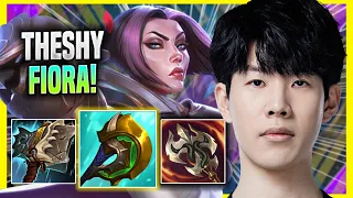 THESHY IS SO GOOD WITH FIORA! - WBG TheShy Plays Fiora TOP vs Tryndamere! | Season 2022