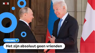 Belangrijke ontmoeting tussen presidenten Poetin en Biden