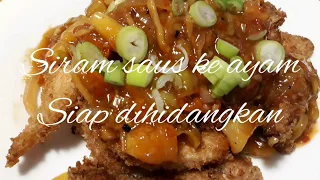 Ayam Goreng Asam manis - Sweet And Sour Chicken