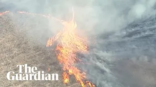 ‘Firenado’ forms in Australia bushfires