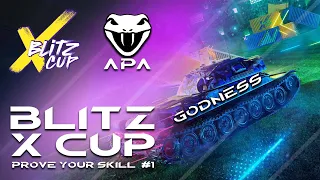 🐍 Следим За Командой “Apathy” 🏆Blitz X Cup, Prove Your Skill #1🏆 WoT Blitz