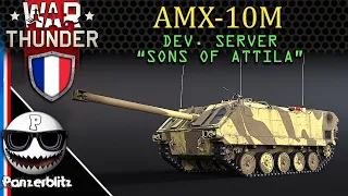 AMX-10 (ACRA) - Test Dev. Server  "Sons of Attila" - War Thunder.