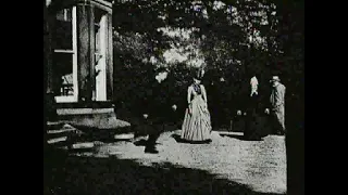 Сцена в саду Роундхэй / Roundhay Garden Scene (1888). реж. Луи Эме Огюстен Лепренс
