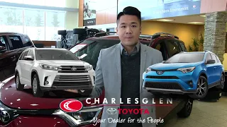 Test Drive a RAV4 or Highlander and WIN! | Charlesglen Toyota