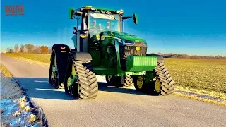 How Fast is a JOHN DEERE 8RX Tractor?