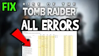 Rise of the Tomb Raider – How to Fix All Errors – Complete Tutorial