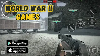 Top 10 World War II Games for Android and iOS | Must-Play Mobile War Games