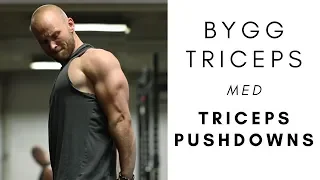 Hvordan Gjøre Triceps Pushdowns | Vanlige Feil og Riktig Teknikk