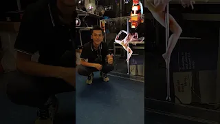 3D hologram fan model SH-F100 in booth