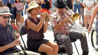 Tuba Skinny, "Messin' Around", Andernos, Place du 14 juillet, France 2019