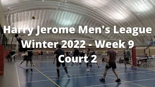 Volleyball BC Men's League | Week 9 | Court 2