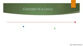 Concept of locus Animation