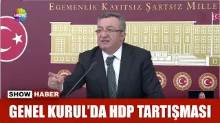 Genel Kurul'da HDP tartışması