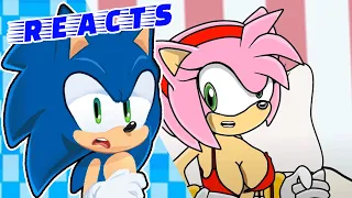 SONIC REACTS TO: Cartoon Hook-Ups: Sonic the Hedgehog Compilation (Every Sonic Hook Up)