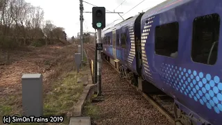 Trains at Falkirk High (13th March 2019)