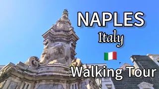 NAPLES ITALY (NAPOLI) Walking Tour Video #naples #walkingtour #italy